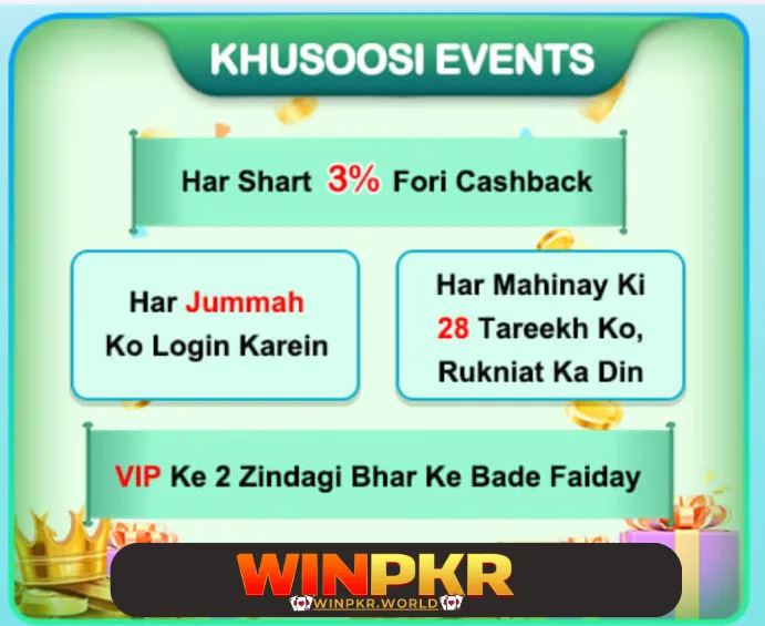 WinPKR APP Special Event Bonuses